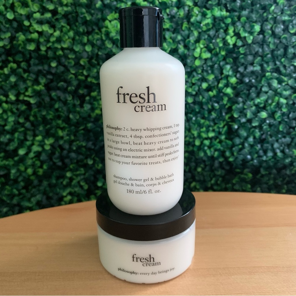 Philosophy Fresh Cream shower/ body care/ skincare bundle